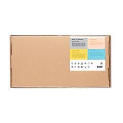 Vue Coffret Voyage Vegan Unisexe - Elegance de couleur marron| Krokrodeal