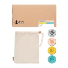 Vue Coffret Voyage Vegan Unisexe - Elegance de couleur marron| Krokrodeal