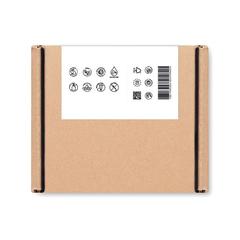 Vue Coffret cadeau de voyage 3 pièc - Charm de couleur marron| Krokrodeal