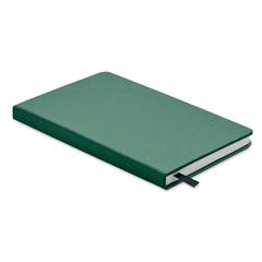 Vue Carnet A5 en papier recyclé - Grow de couleur vert| Krokrodeal