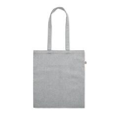 Vue Sac shopping anses longues - Abin de couleur gris| Krokrodeal