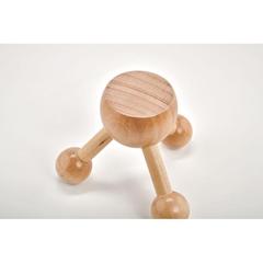 Vue Masseur à main en bois - Assa de couleur marron| Krokrodeal