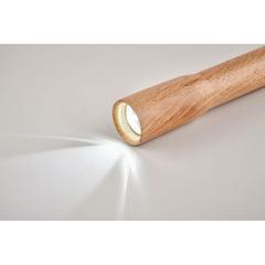 Vue Torche en bois lumière COB - Teles de couleur marron| Krokrodeal