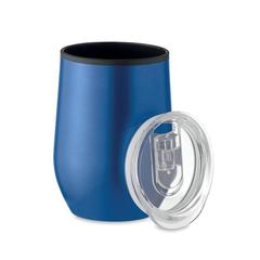 Vue Tasse double paroi 350 ml - Chin chan de couleur bleu| Krokrodeal