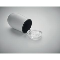 Vue Tasse double paroi 350 ml - Chin chan de couleur blanc| Krokrodeal