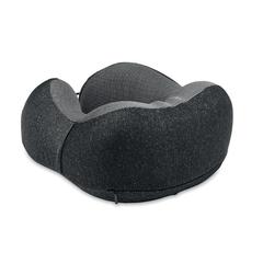 Vue Oreiller de voyage en RPET - Bantal de couleur gris| Krokrodeal