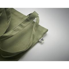 Vue Sac shopping en toile 270 gr/m - Rassa+colour de couleur vert| Krokrodeal