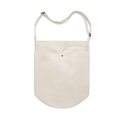 Vue Sac shopping en toile 270 gr/m - Bimba de couleur marron| Krokrodeal