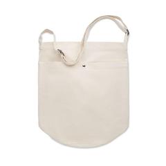 Vue Sac shopping en toile 270 gr/m - Bimba de couleur marron| Krokrodeal