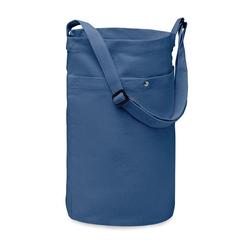 Vue Sac de shopping toile 270 gr/m - Bimba colour de couleur bleu| Krokrodeal