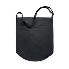 Vue Sac de shopping toile 270 gr/m - Bimba colour de couleur noir| Krokrodeal