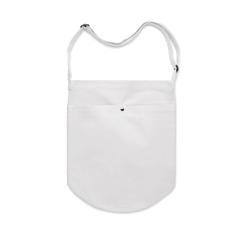 Vue Sac de shopping toile 270 gr/m - Bimba colour de couleur blanc| Krokrodeal