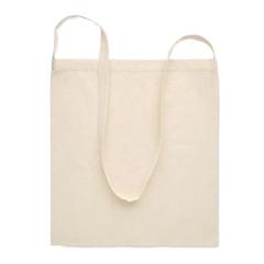 Vue Sac shopping coton 140gr/m². - Ninta de couleur marron| Krokrodeal