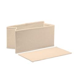 Vue Boîte de rangement moyenne - Kan de couleur marron| Krokrodeal