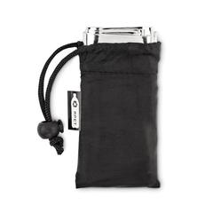 Vue Couverture d'urgence - Help de couleur noir| Krokrodeal