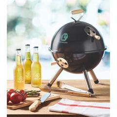 Vue Pince BBQ en acier inoxydable - Iniq de couleur marron| Krokrodeal
