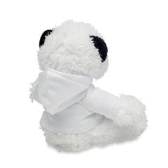 Vue Peluche Panda - Penny de couleur blanc| Krokrodeal