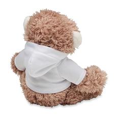 Vue Peluche singe - Lenny de couleur blanc| Krokrodeal