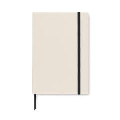 Vue Carnet A5 en carton recyclé - Mito note de couleur noir| Krokrodeal