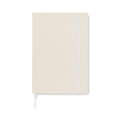 Vue Carnet A5 en carton recyclé - Mito note de couleur blanc| Krokrodeal