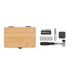 Vue Set d'outils 13 pièces - Furobam de couleur marron| Krokrodeal