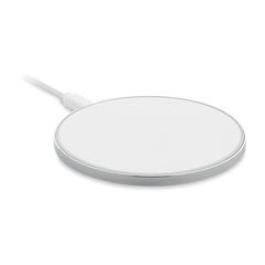 Vue Chargeur sans fil verre 10W - Ress de couleur blanc| Krokrodeal