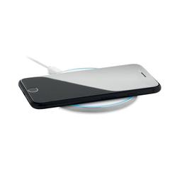 Vue Chargeur sans fil verre 10W - Ress de couleur blanc| Krokrodeal