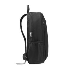 Vue Sac à dos pour ordinateur 15" - Eiri de couleur noir| Krokrodeal