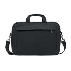 Vue Sac d'ordinateur en toile - Umea top de couleur noir| Krokrodeal