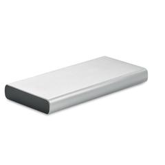 Vue Powerbank 10000 mAh - Powerflat 8 c de couleur gris| Krokrodeal