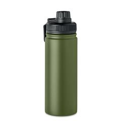 Vue Bouteille double paroi 500 ml - Mili de couleur vert| Krokrodeal