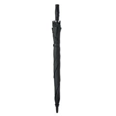 Vue Parapluie carré tempête 27" - Columbus de couleur noir| Krokrodeal