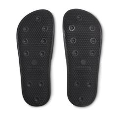 Vue Claquettes antidérapantes 44/45 - Kolam de couleur noir| Krokrodeal