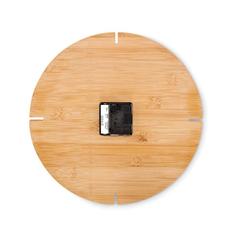 Vue Horloge murale en bambou - Esfere de couleur marron| Krokrodeal