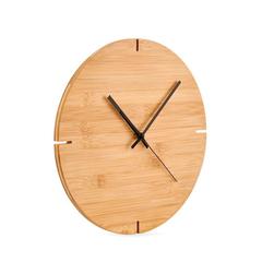 Vue Horloge murale en bambou - Esfere de couleur marron| Krokrodeal