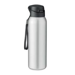Vue Bouteille double paroi 580 ml - Louc de couleur gris| Krokrodeal