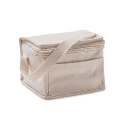 Vue Sac isotherme pour 6 canettes - Evan de couleur marron| Krokrodeal