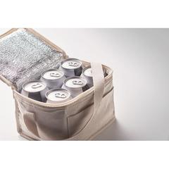 Vue Sac isotherme pour 6 canettes - Evan de couleur marron| Krokrodeal