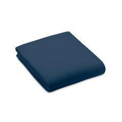 Vue Couverture polaire RPET 130gr - Bogda de couleur bleu| Krokrodeal