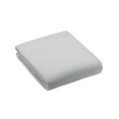 Vue Couverture polaire RPET 130gr - Bogda de couleur gris| Krokrodeal