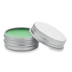 Vue Baume à lèvres végétalien - Balm de couleur vert| Krokrodeal