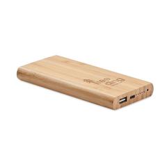 Vue Powerbank et chargeur 6000 mAh - Arena c de couleur marron| Krokrodeal