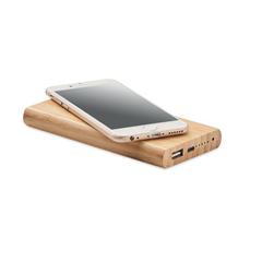 Vue Powerbank et chargeur 6000 mAh - Arena c de couleur marron| Krokrodeal