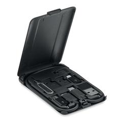 Vue Chargeur sans fil 15W - Yapo de couleur noir| Krokrodeal