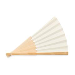 Vue Eventail en bambou - Fanny paper de couleur marron| Krokrodeal