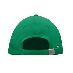Vue Casquette RPET à 5 pans - Senga de couleur vert| Krokrodeal