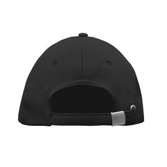 Vue Casquette RPET à 5 pans - Senga de couleur noir| Krokrodeal