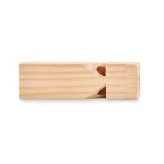 Vue Sifflet de train en bois - Silva de couleur marron| Krokrodeal
