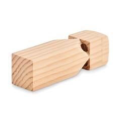 Vue Sifflet de train en bois - Silva de couleur marron| Krokrodeal