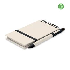 Carnet en carton de lait recyclé - Mito set publicitaire pas cher